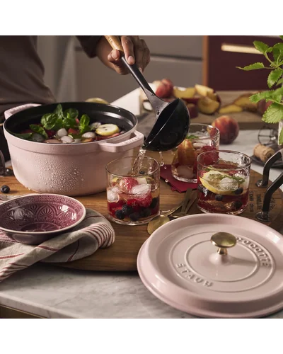 Кастрюля Staub Cocotte 4 qt Розовый Peony