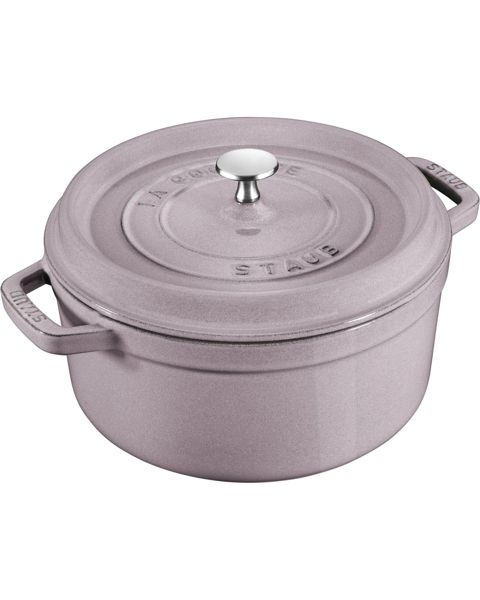 Кастрюля Staub Cocotte 4 qt Сиреневый Lilac — 1