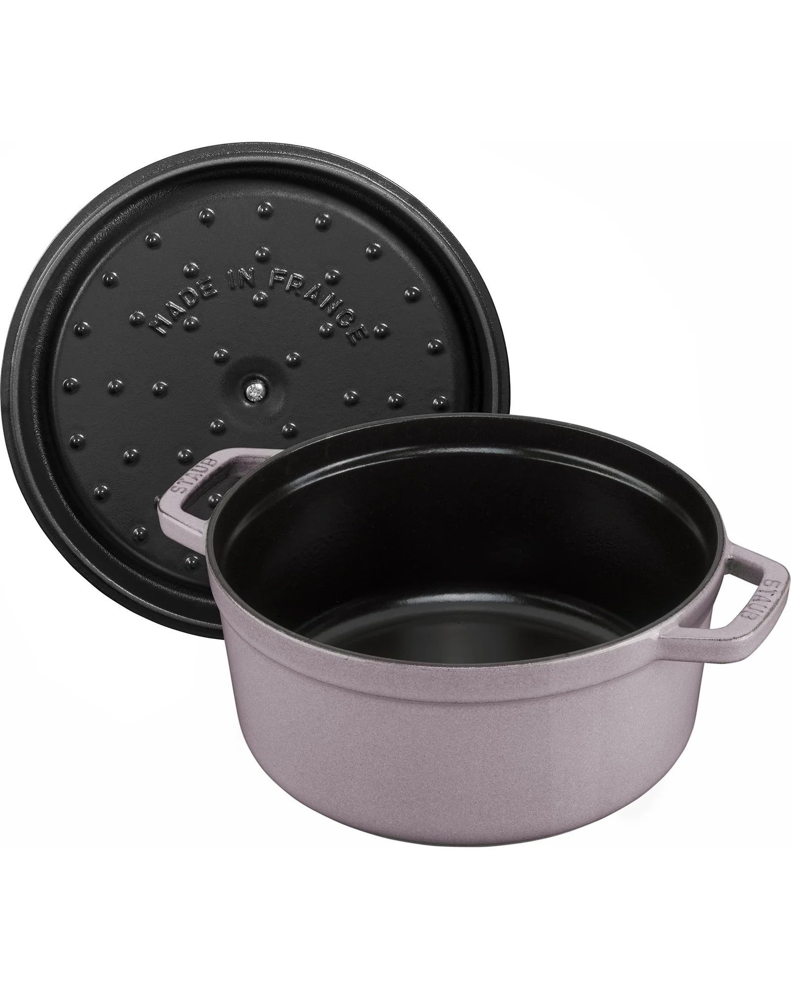 Кастрюля Staub Cocotte 4 qt Сиреневый Lilac — 3