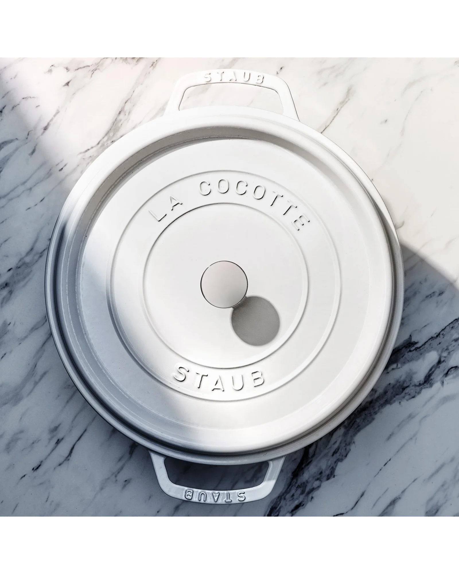 Кастрюля Staub Cocotte 4 qt Белый — 4