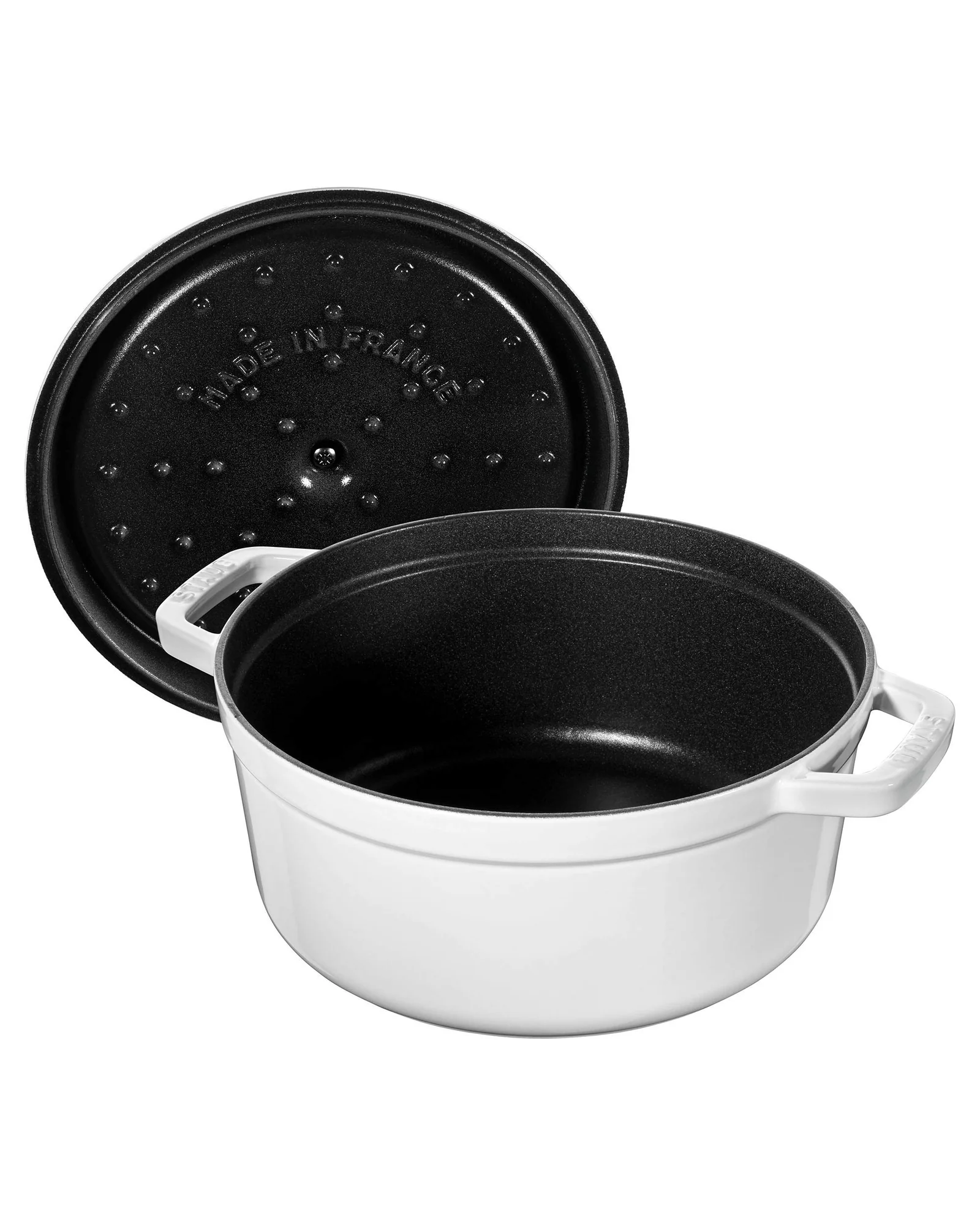 Кастрюля Staub Cocotte 4 qt Белый — 8