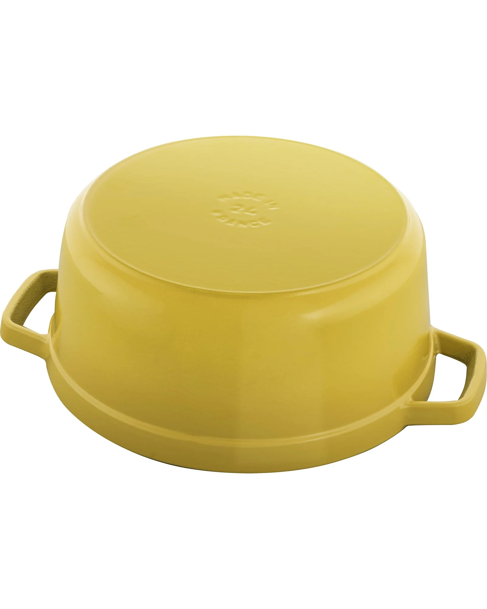 Кастрюля Staub Cocotte 4 qt Лимонный Citron — 8