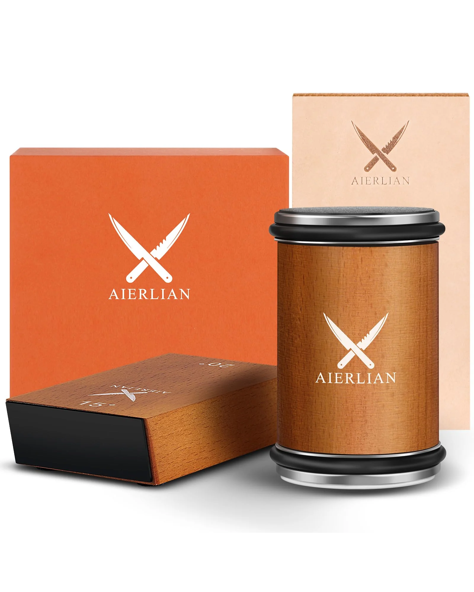 AIERLIAN Точилка для ножей с алмазом и керамикой — 1