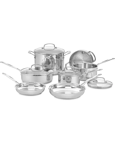 Cuisinart набор посуды из нержавеющей стали на 11 предметов