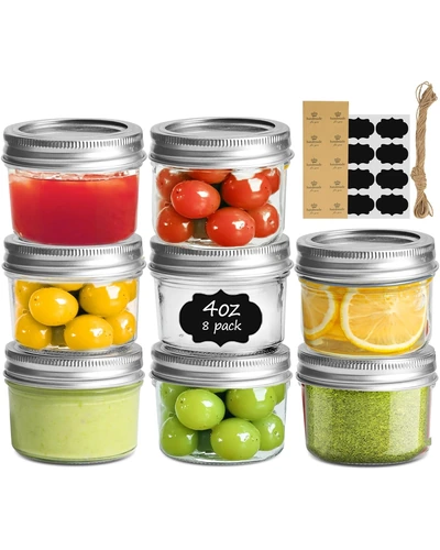 ComSaf Мини банки для консервирования 4 унц, 8 шт