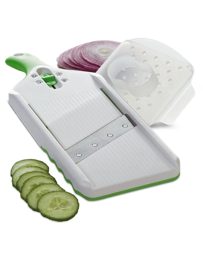 PrepSolutions Adjust-A-Slice Mandoline Slicer, зелёная