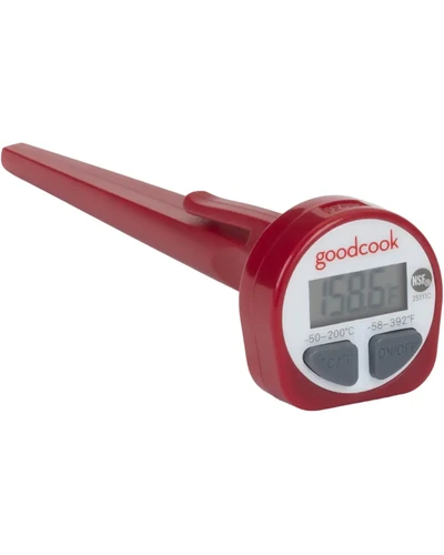 GoodCook Термометр цифровой для мяса красный