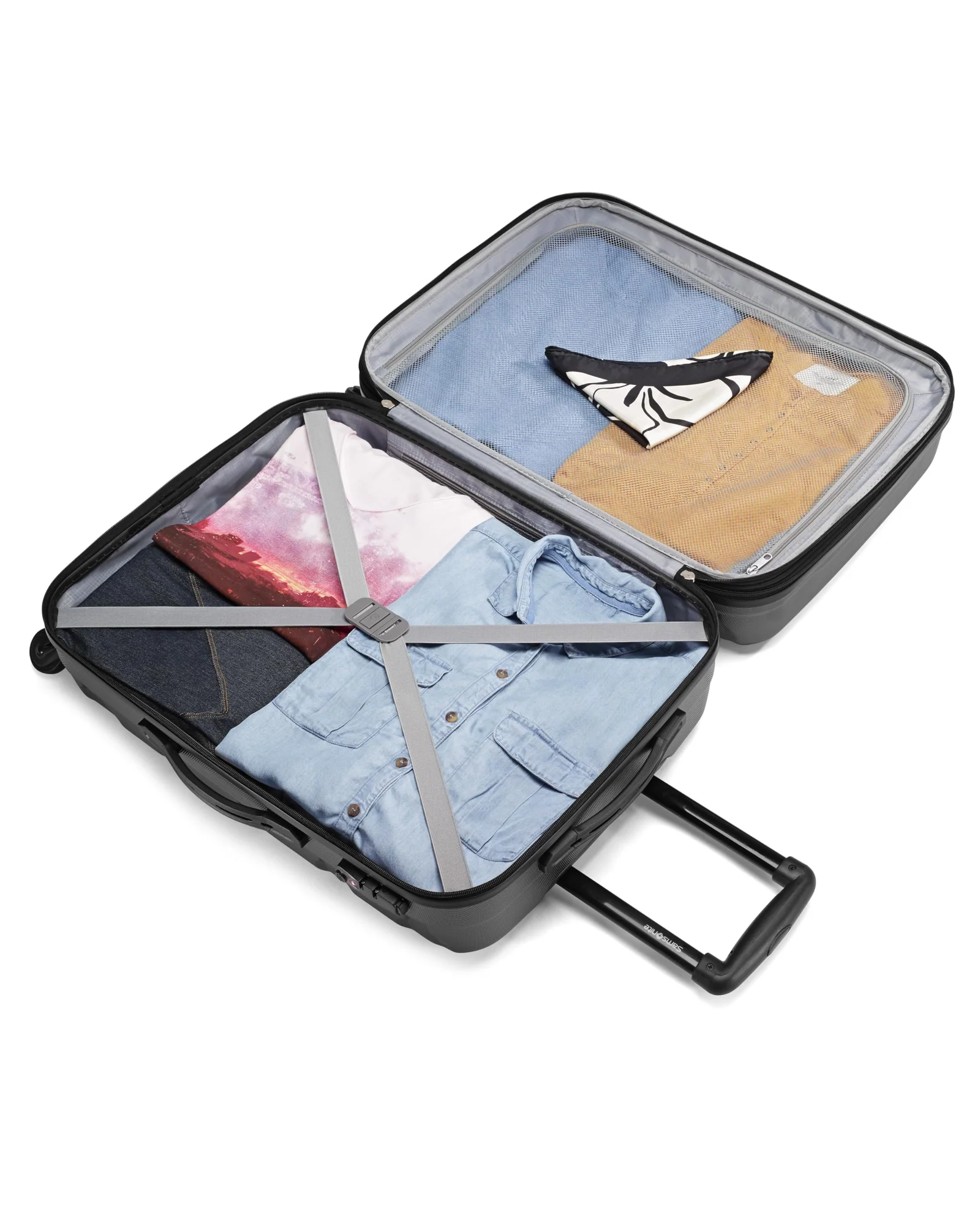 Чемодан Samsonite Omni PC 24" Чёрный — 7