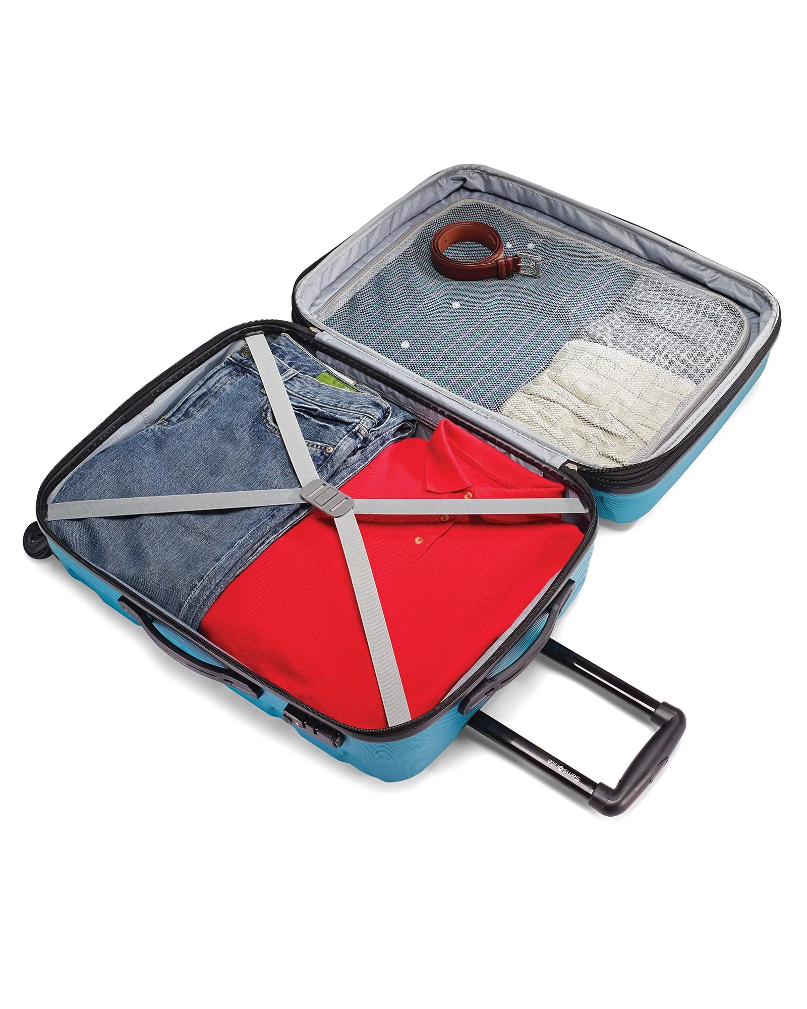 Чемодан Samsonite Omni PC 24" Бирюзовый Teal — 3