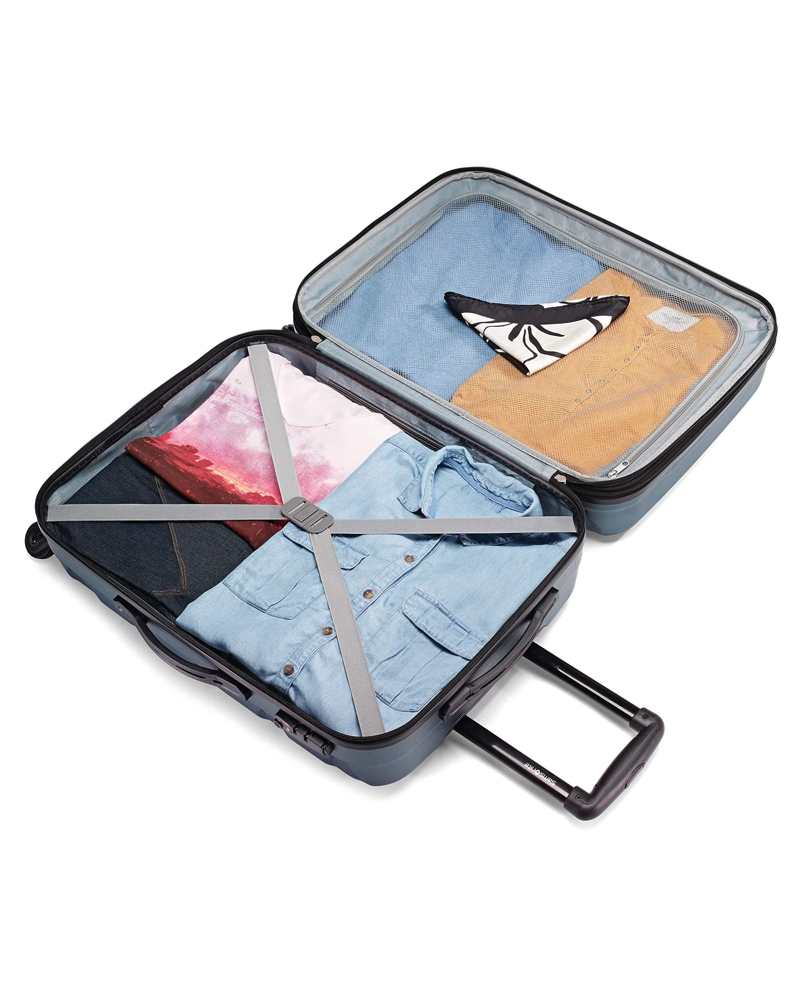 Чемодан Samsonite Omni PC 24" Карибский синий — 3