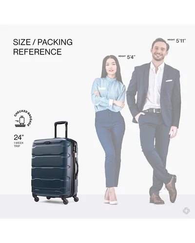 Чемодан Samsonite Omni PC 24" Карибский синий