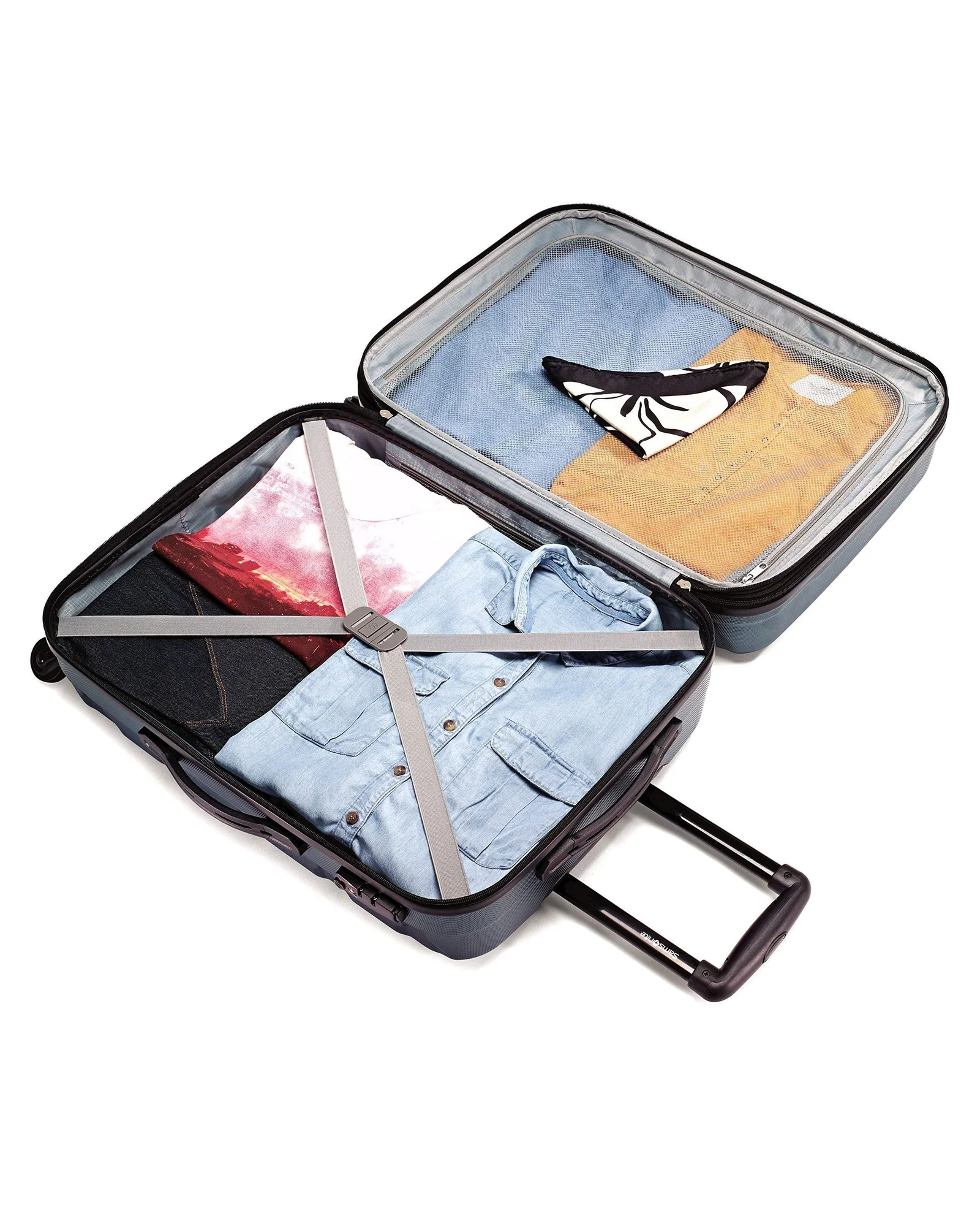 Чемодан Samsonite Omni PC 24" Тёмно-синий Navy — 5