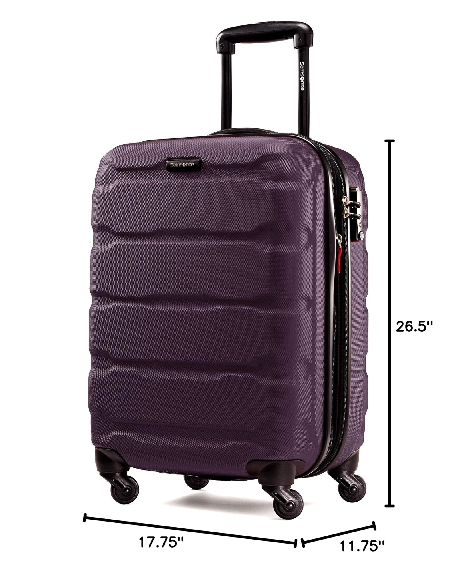 Чемодан Samsonite Omni PC 24" Фиолетовый — 6