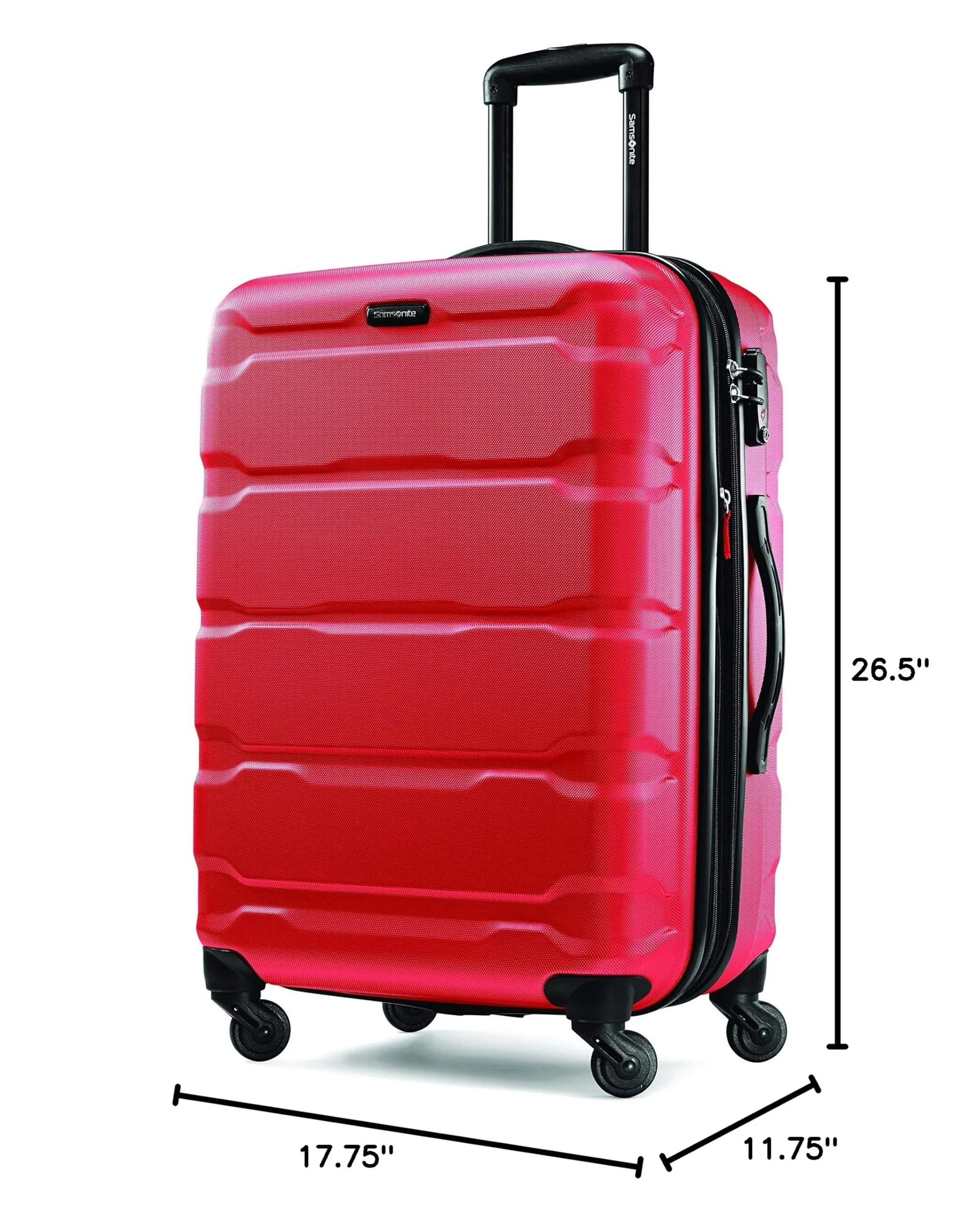 Чемодан Samsonite Omni PC 24" Красный — 6