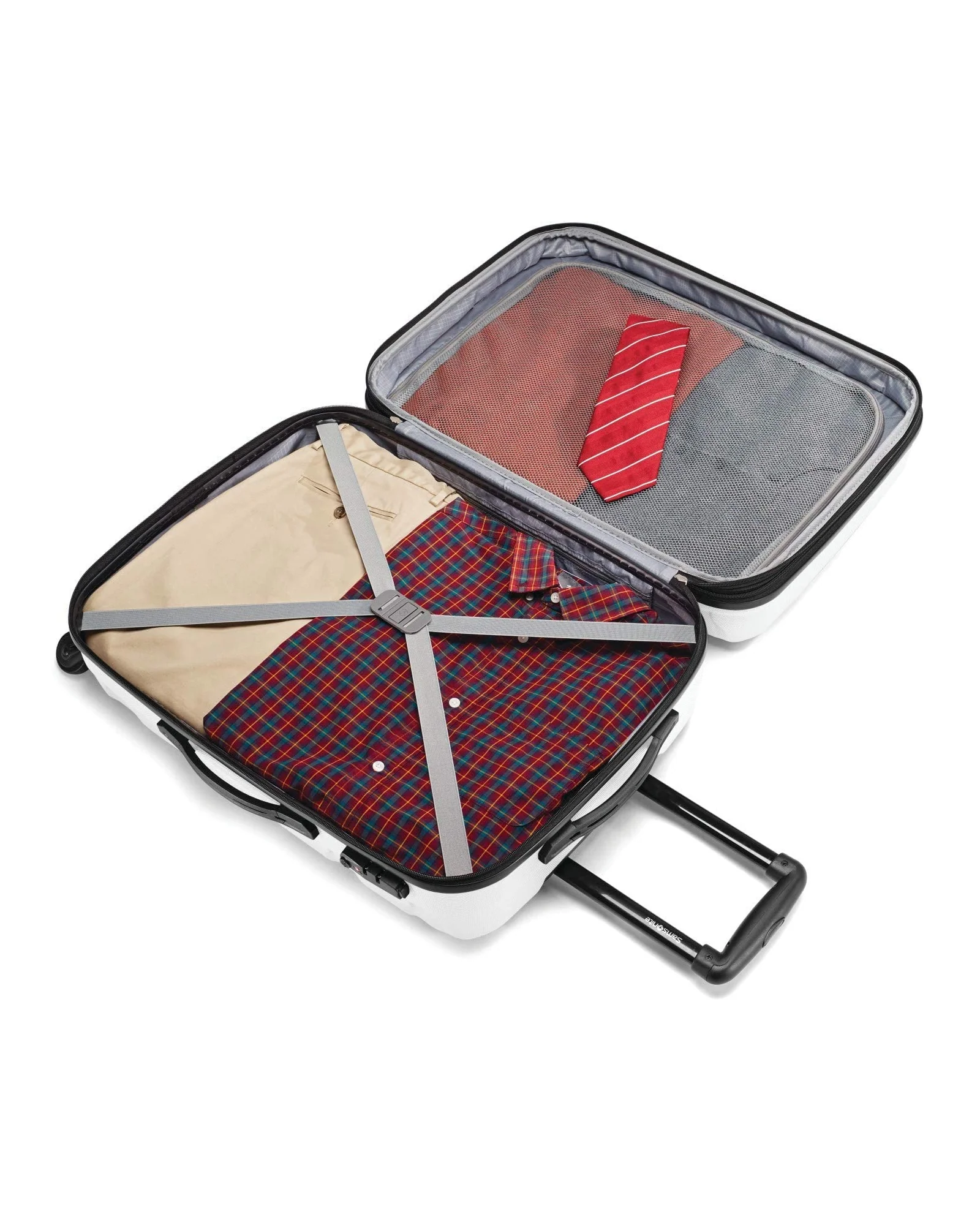 Чемодан Samsonite Omni PC 24" Белый — 2