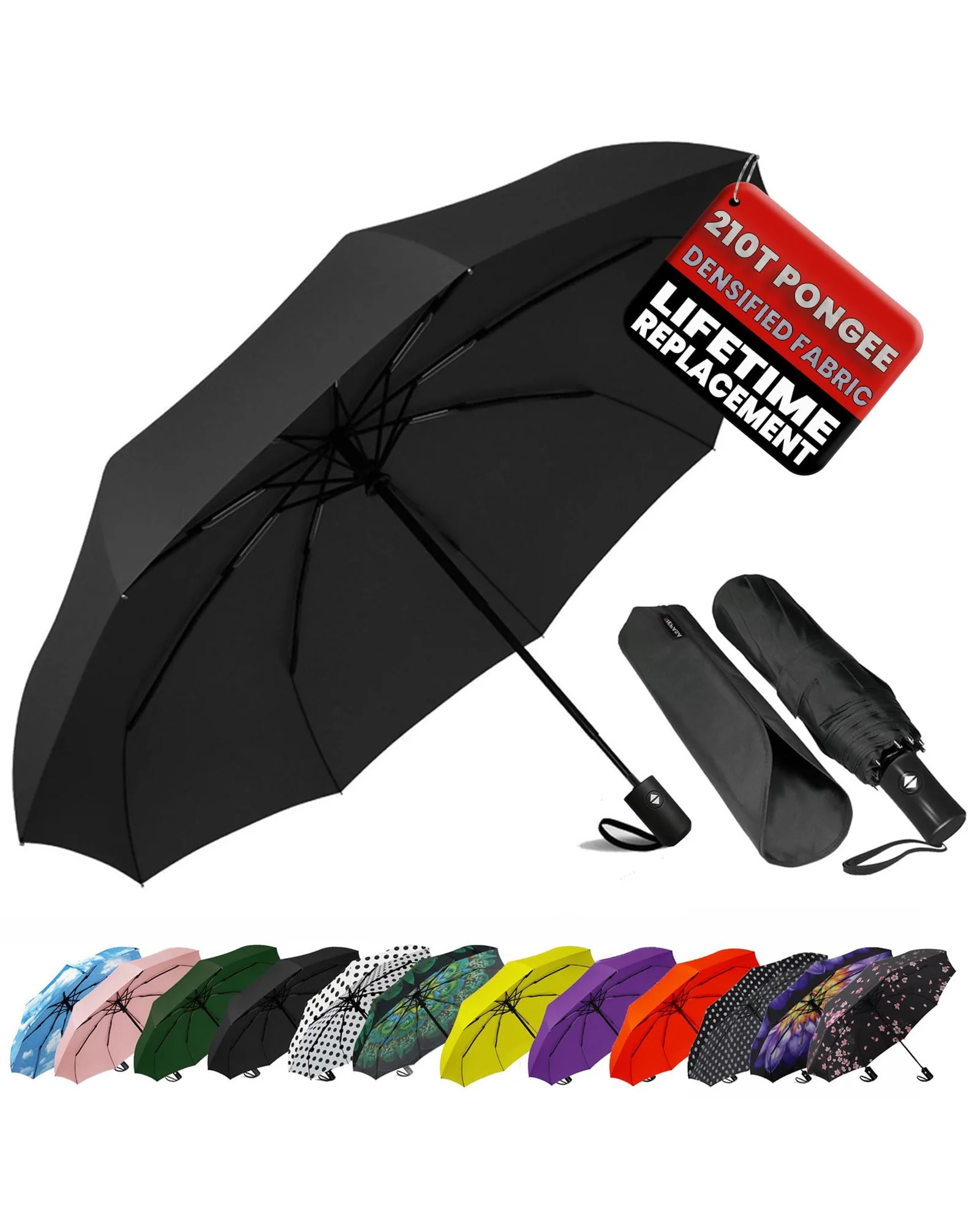 SIEPASA Зонт Travel Umbrella Compact — 1