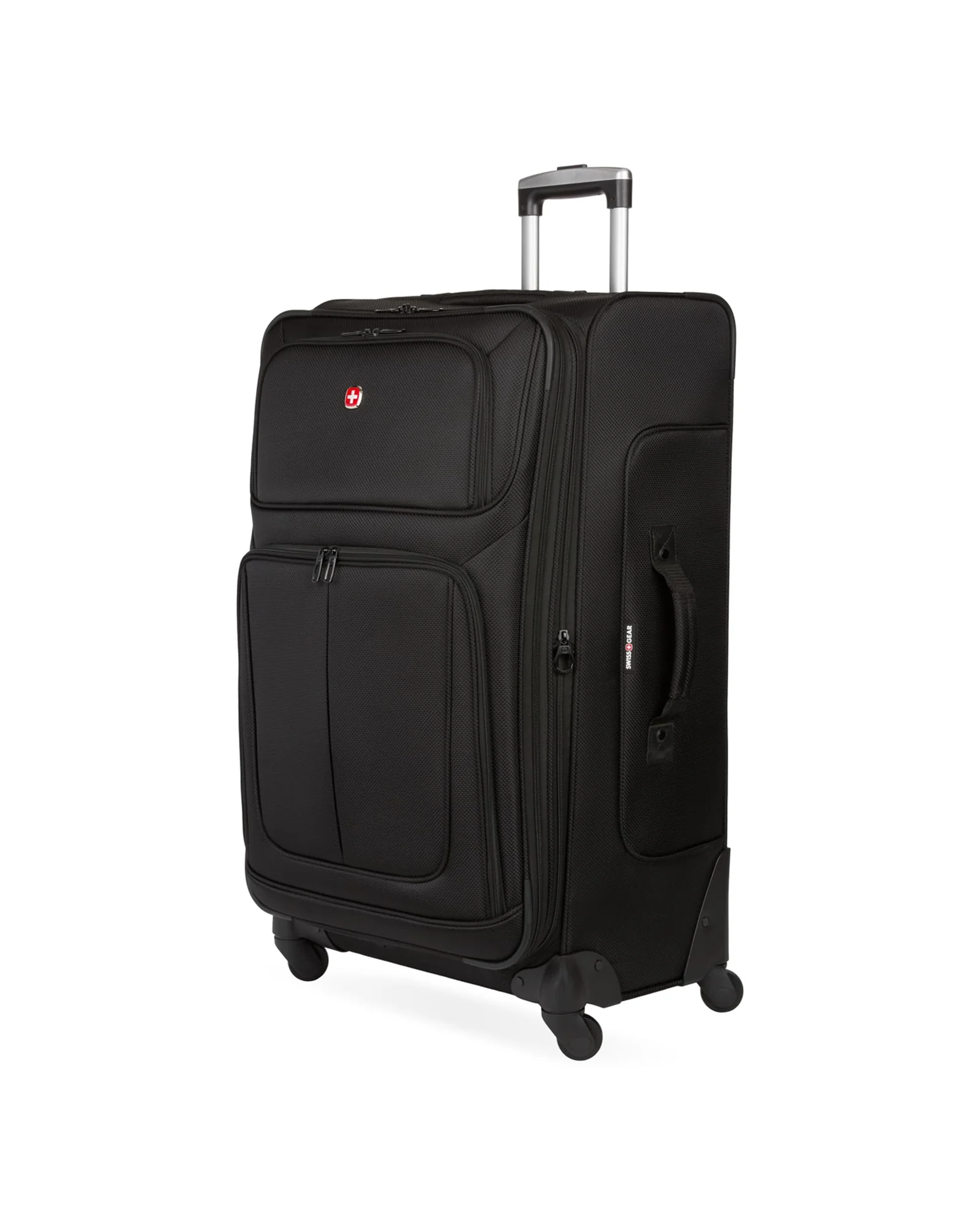 SWISSGEAR Sion Softside Expandable Spinner Luggage — черный