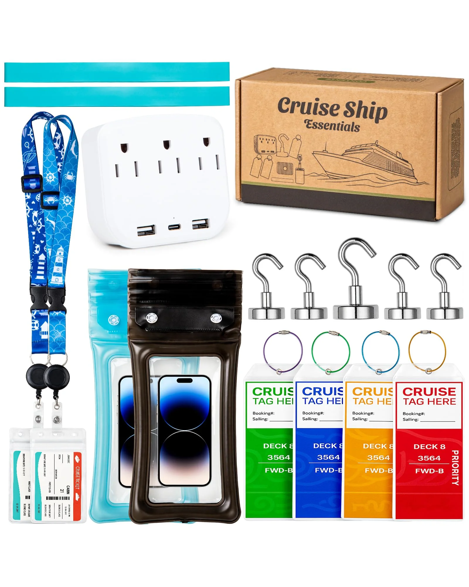 Cruise Essentials набор аксессуаров для круиза 18 шт — 1