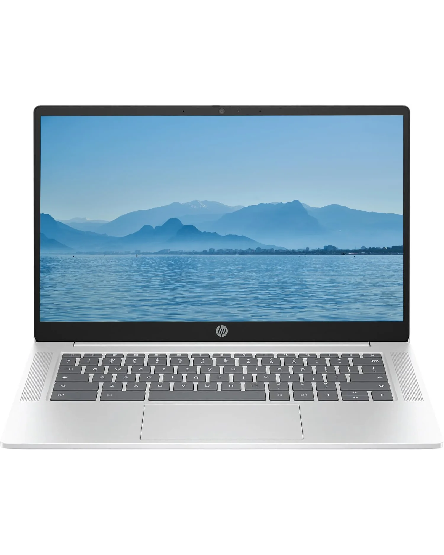 HP Chromebook 14" Intel Quad-Core 4GB 128GB — серебристый
