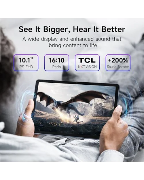 TCL TAB 10 Gen 4 — планшет 10.1" с экраном FHD — 2