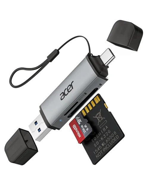 acer кардридер USB-C SD/MicroSD двойной слот — 1