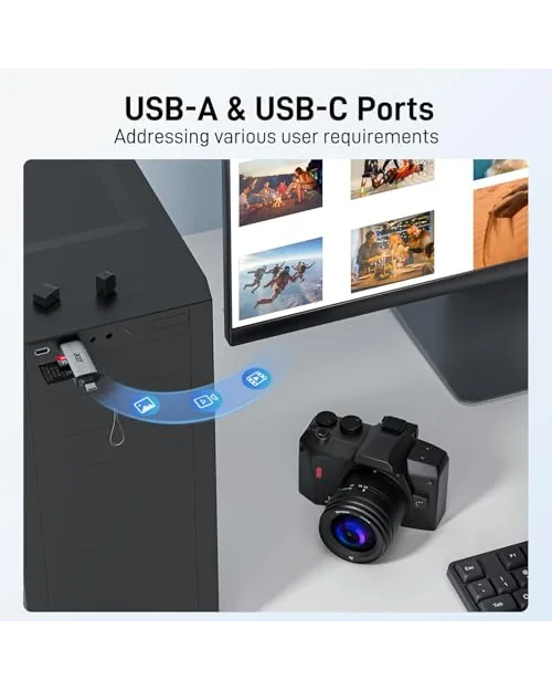 acer кардридер USB-C SD/MicroSD двойной слот — 5