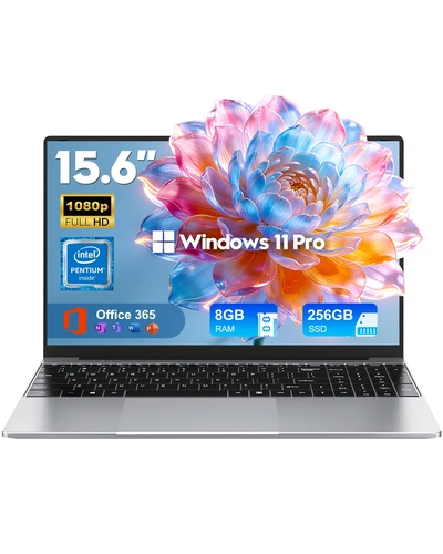 Ноутбук 15.6" Windows 11 Pro 8GB RAM 256GB SSD