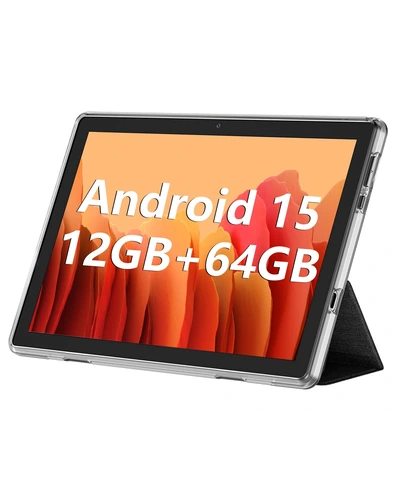 Планшет ECOPAD 10.1" Android 15, 12GB RAM, 64GB, чёрный