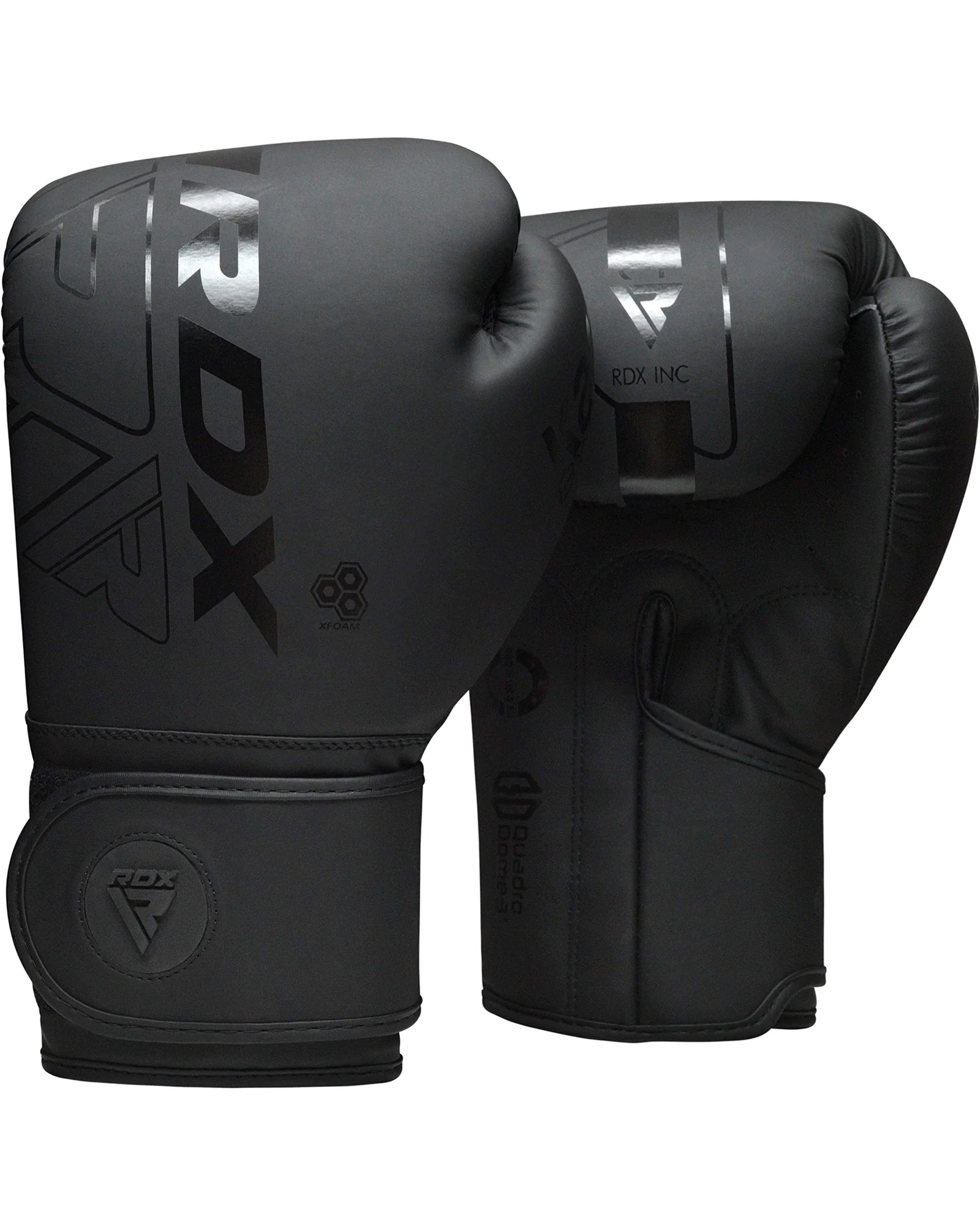 Боксёрские перчатки RDX Pro Training 16 OZ — черный