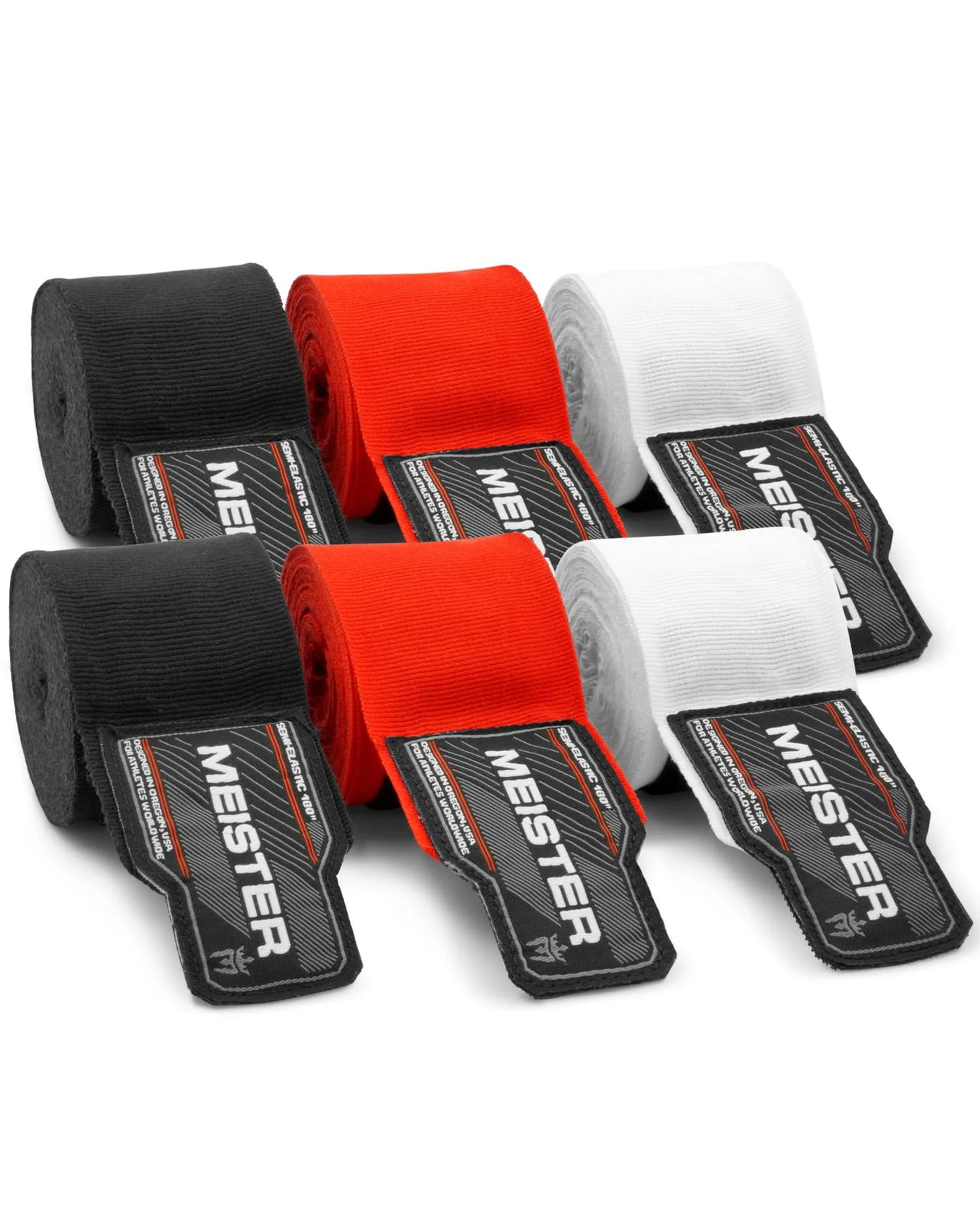 Meister Hand Wraps 180" боксёрские бинты, 3 пары — 1