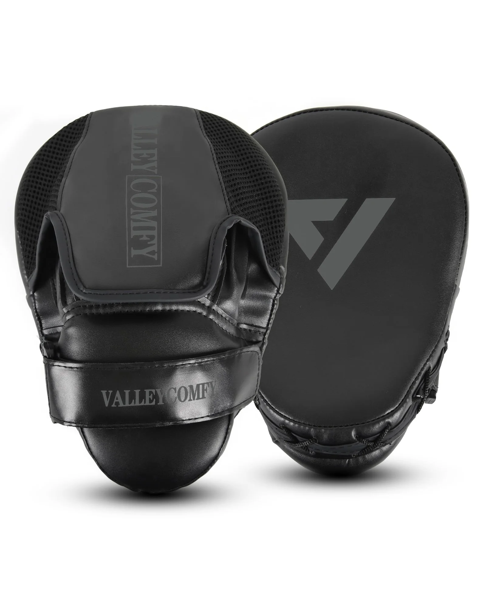 Valleycomfy боксёрские перчатки для тренировки — черный