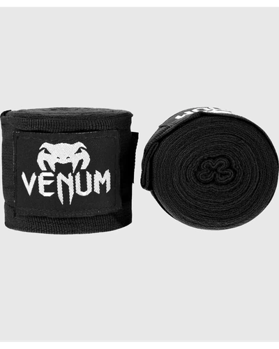 Venum боксёрские бинты 2.5 м, чёрные