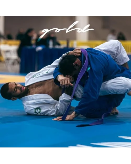 Кимоно для джиу-джитсу Gold BJJ Comp380, лёгкое, IBJJF — изображение 7 из 7, черный, синий, белый