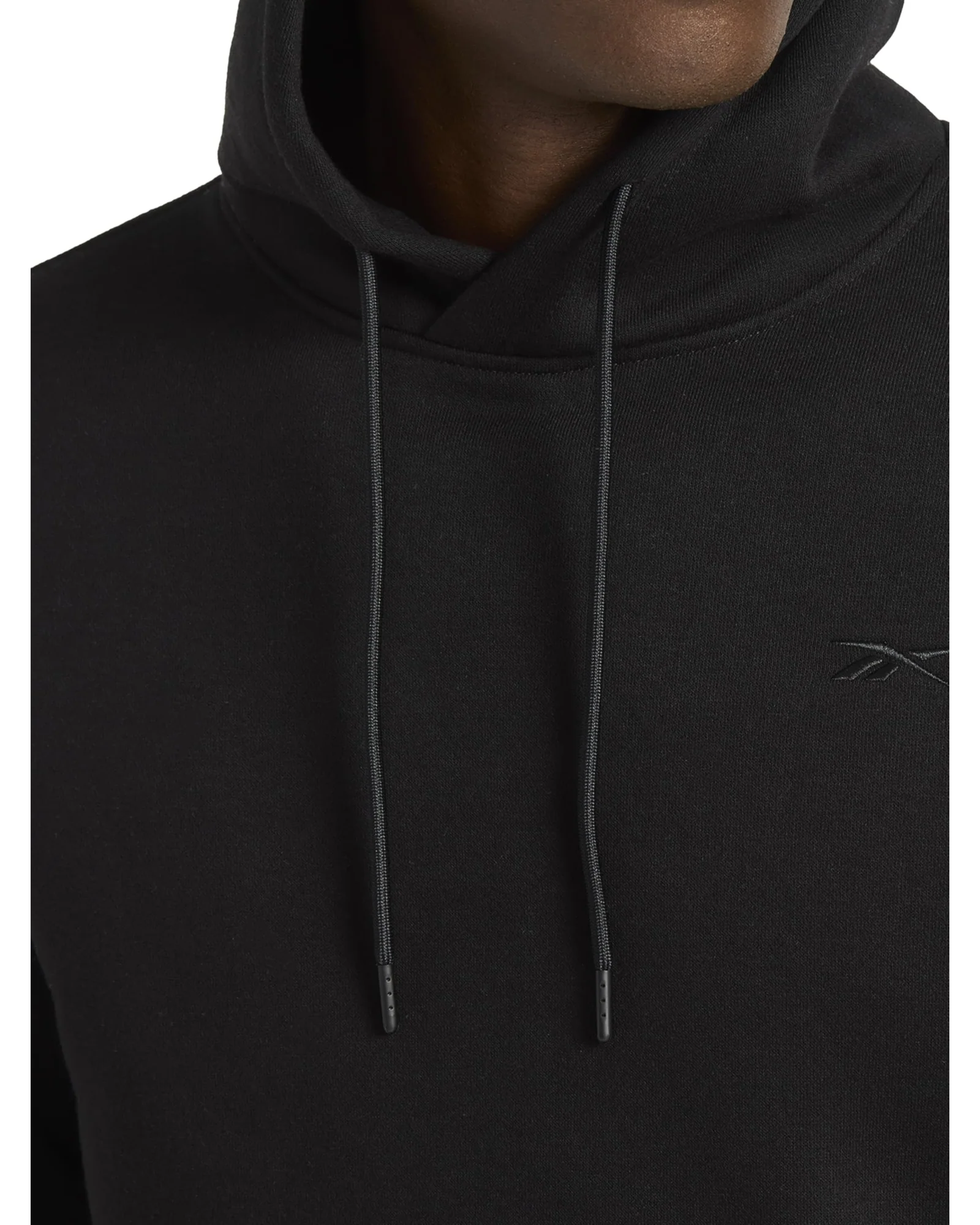 Худи Reebok Finisher Чёрный Fleece — 4