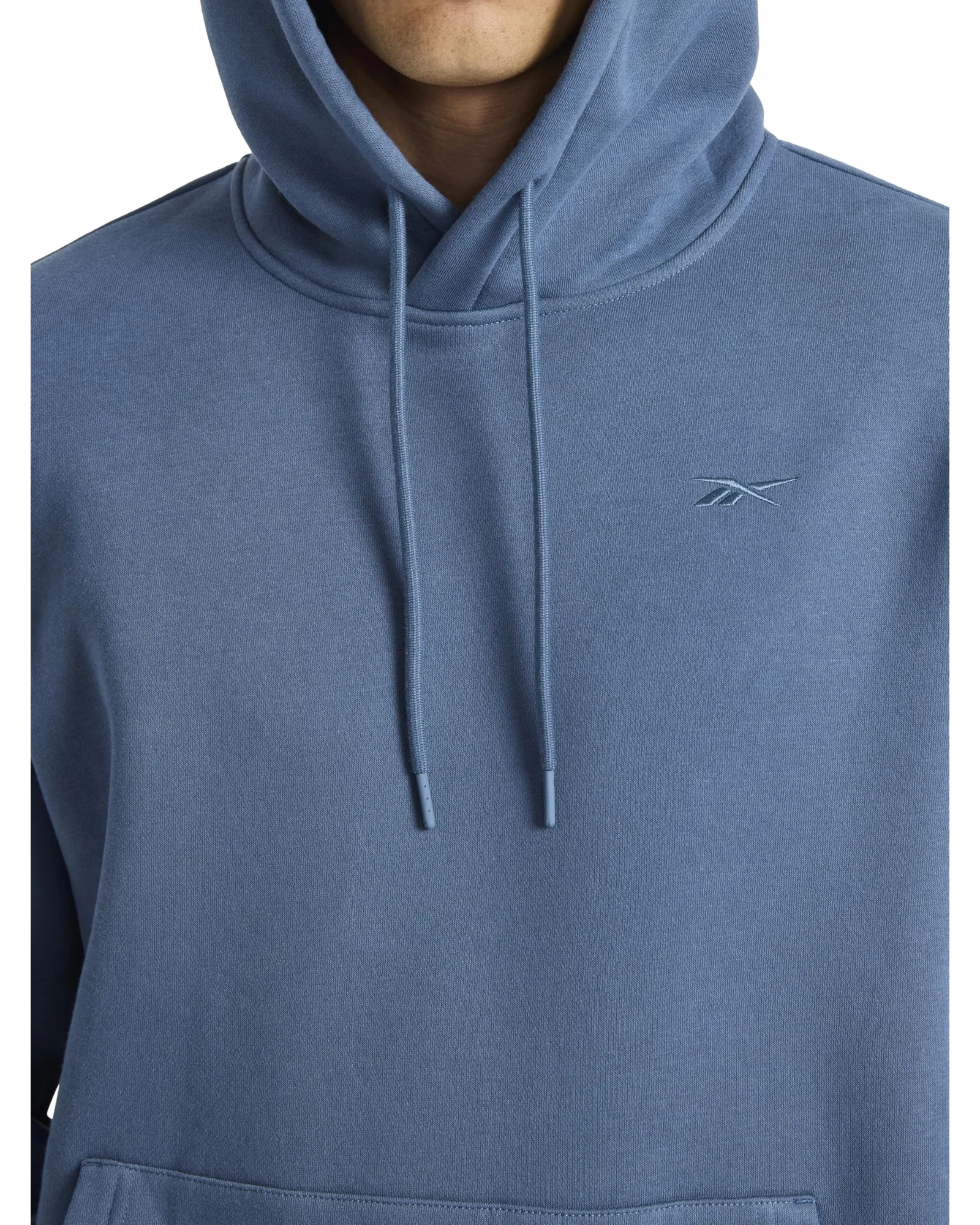Худи Reebok Finisher Серо-синий Fleece — 4