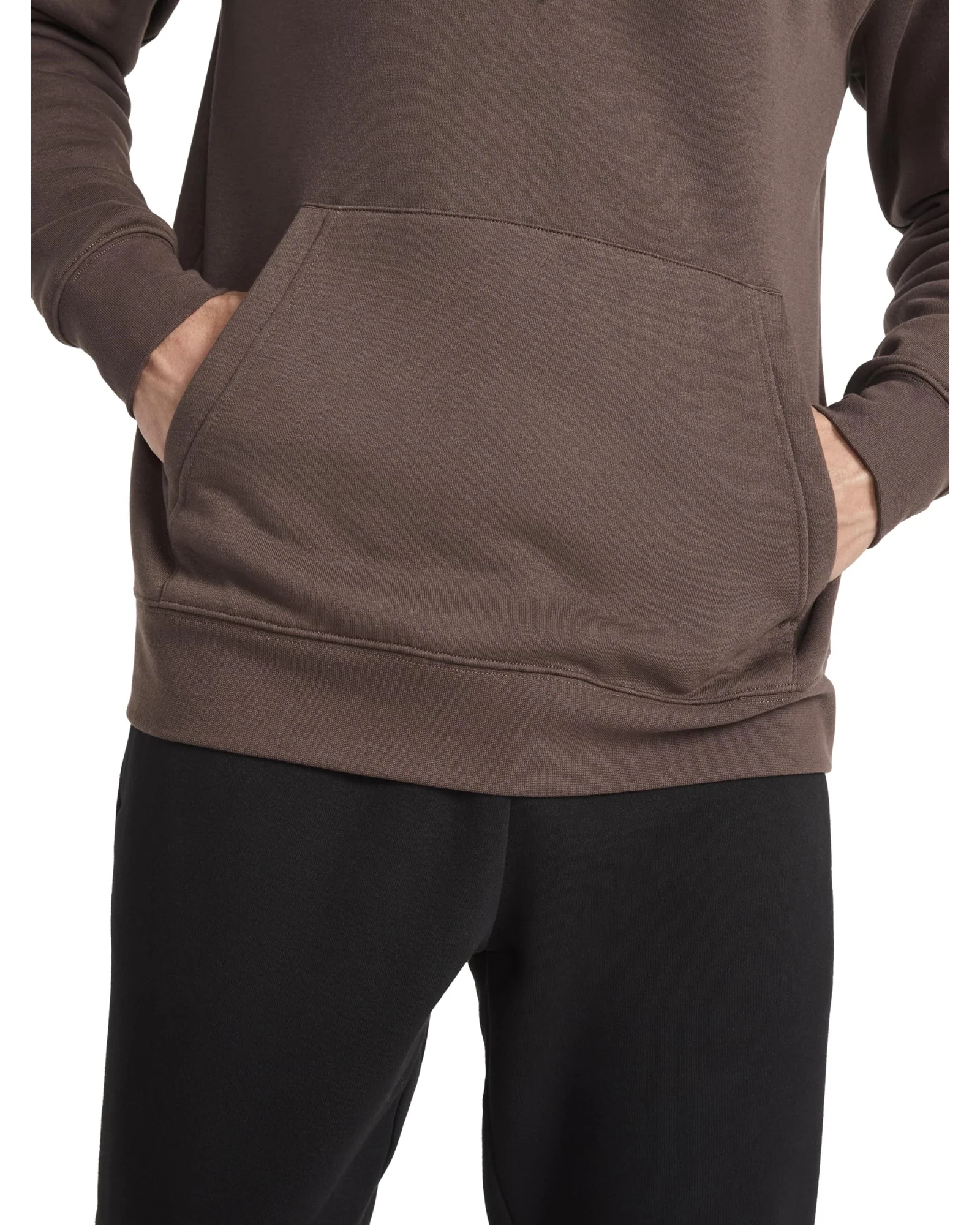 Худи Reebok Finisher Тёмно-коричневый Fleece — 2