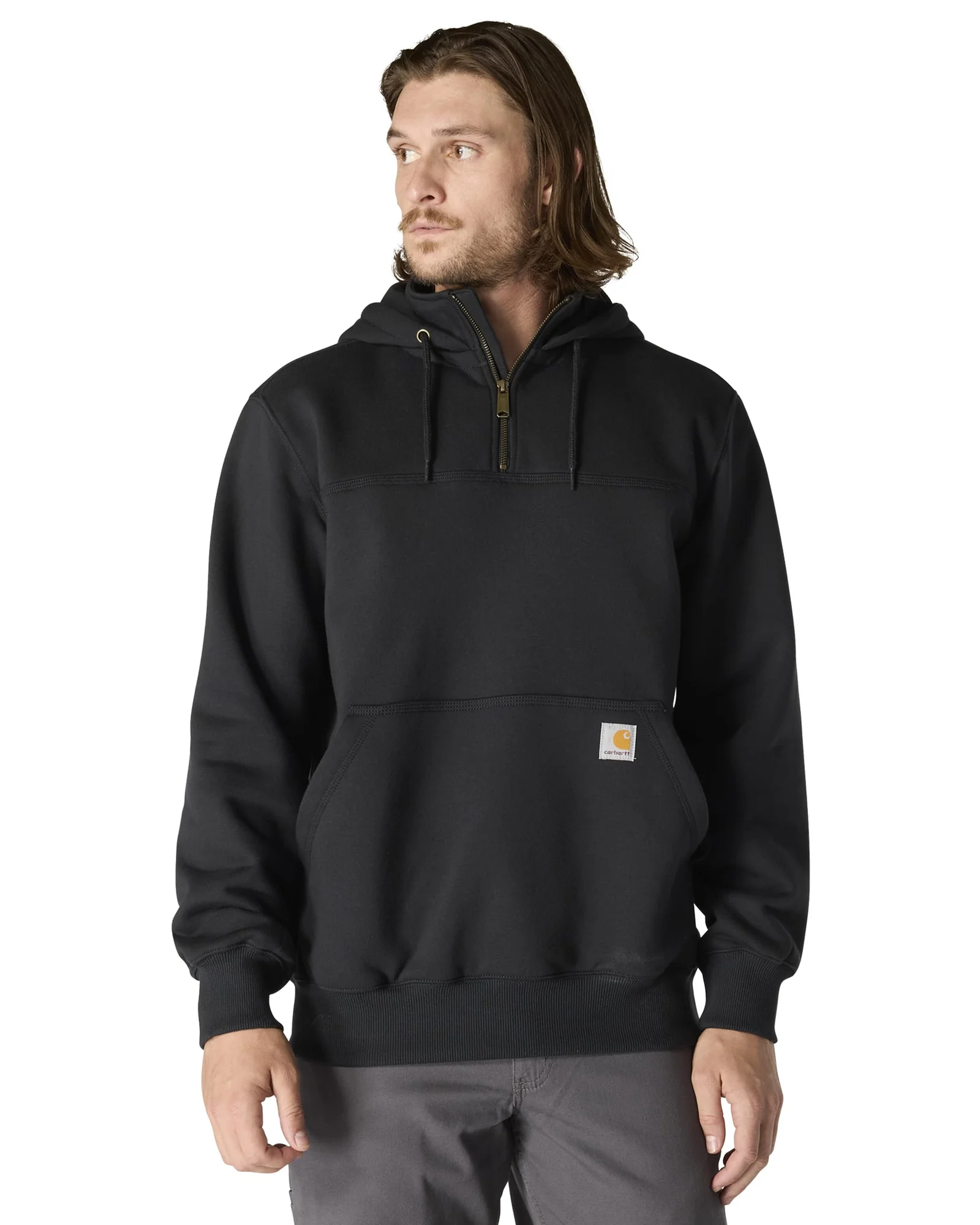 Carhartt Paxton 1/4-Zip Sweatshirt — черный