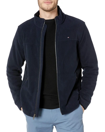 Tommy Hilfiger Classic Zip Front Polar Fleece Jacket