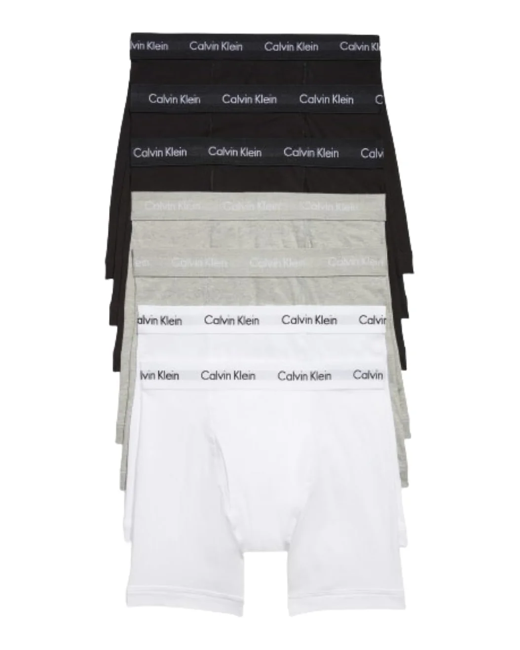 Calvin Klein боксеры мужские хлопковые, набор 7шт — мульти