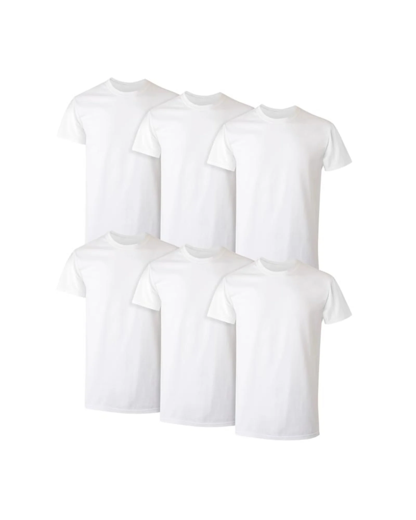 Hanes Men's Undershirt, хлопок, 6 шт. — 1