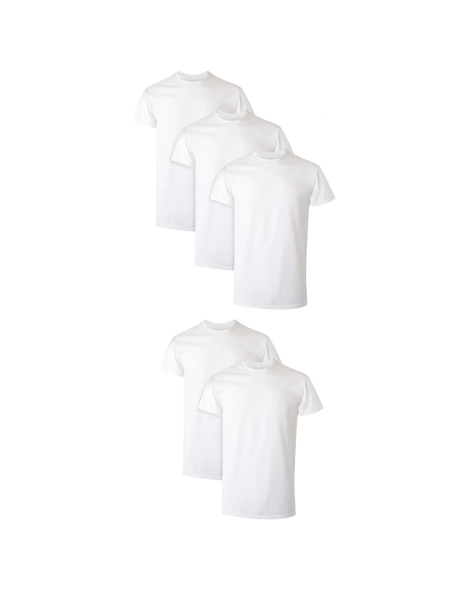 Hanes Men's Performance Undershirt X-Temp белые 5 шт — 1