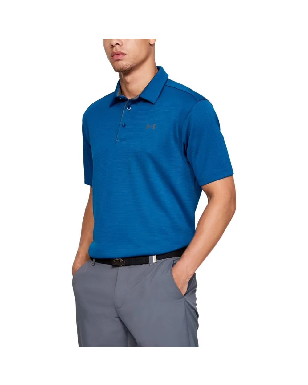 Under Armour Men's Tech Golf Polo — синий
