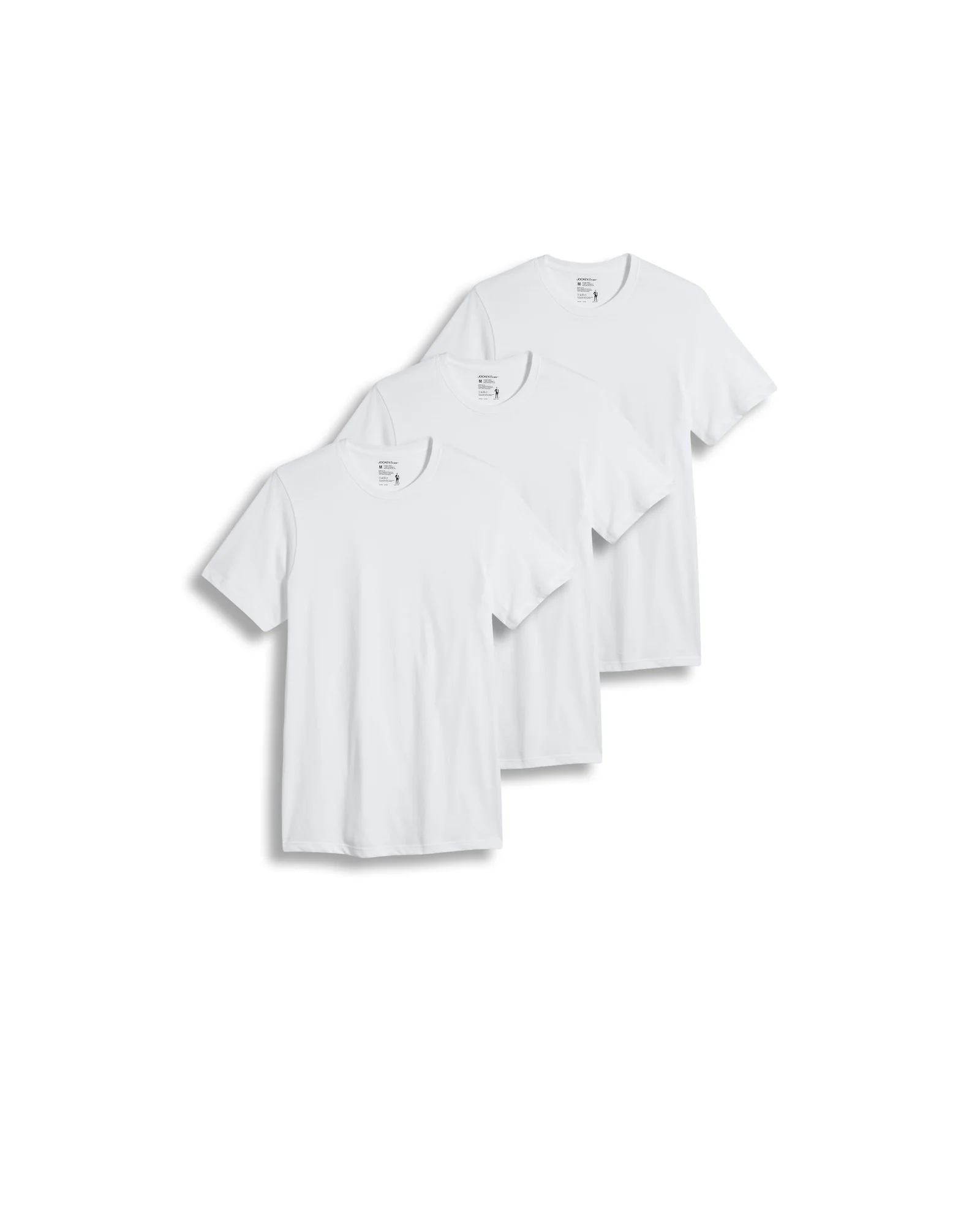 Jockey Classic Crew Neck Undershirt 3 Pack — 1