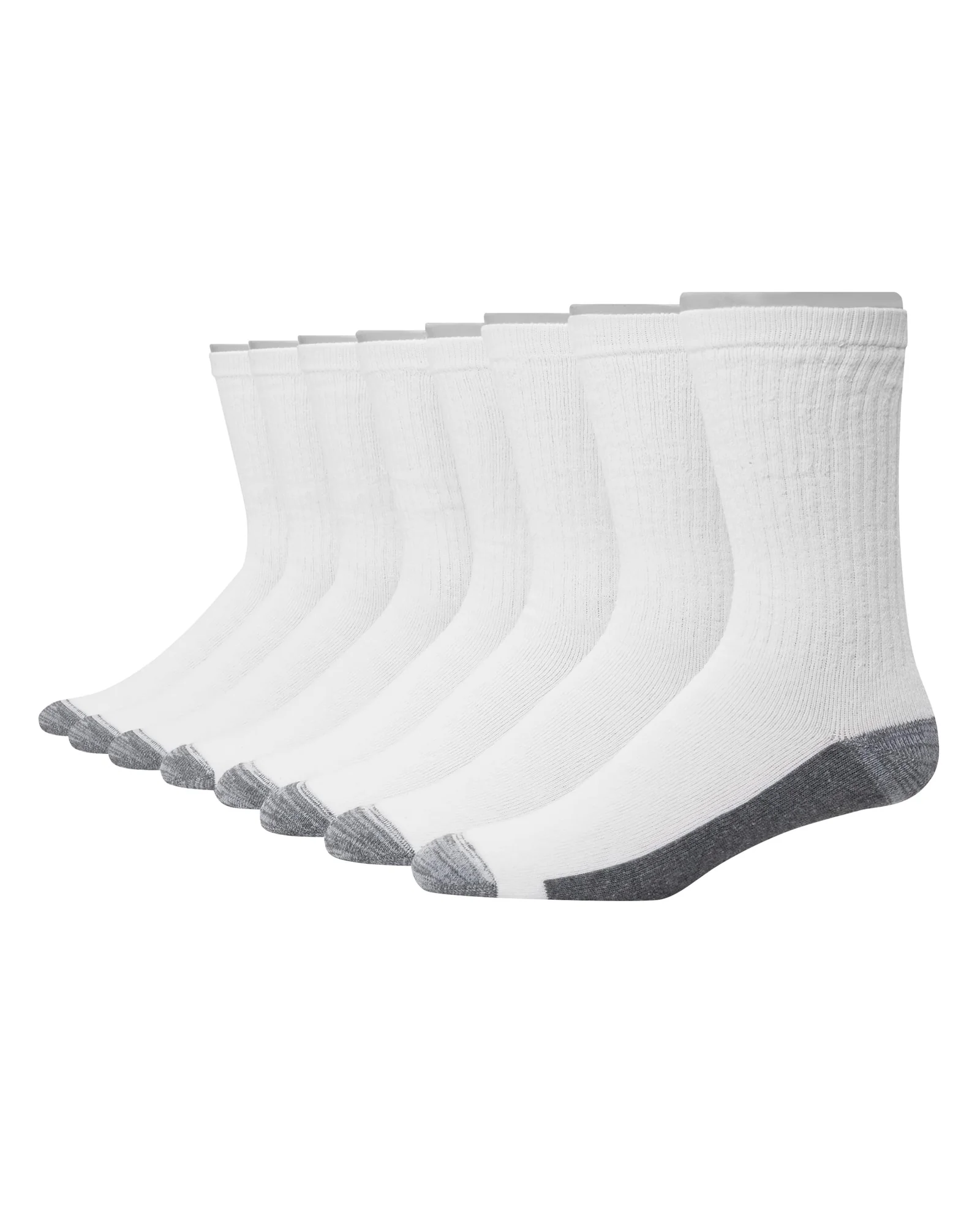 Hanes Max Cushioned Crew Socks мужские 8 пар — 1