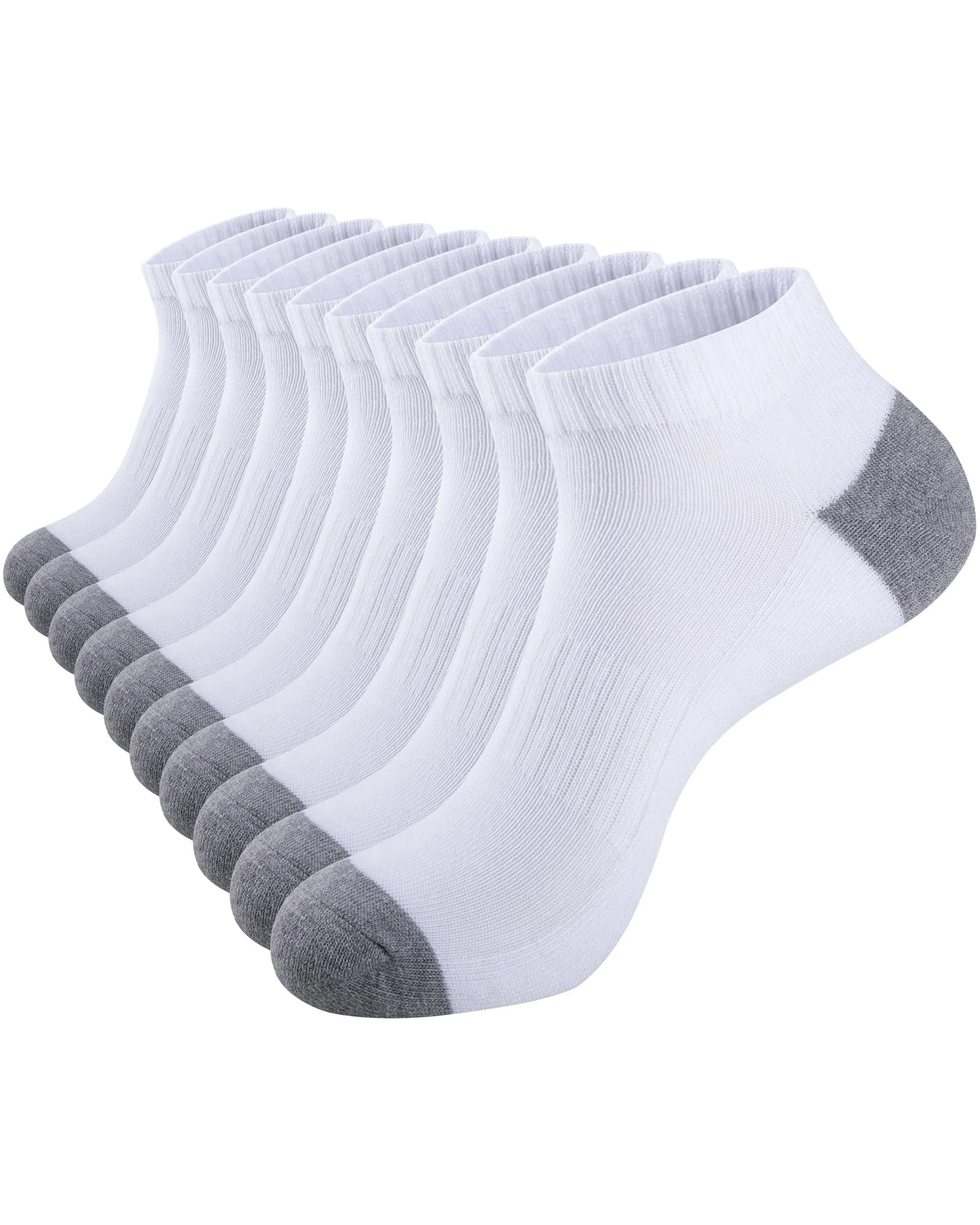 eallco 10 Pairs Mens Ankle Socks — 1