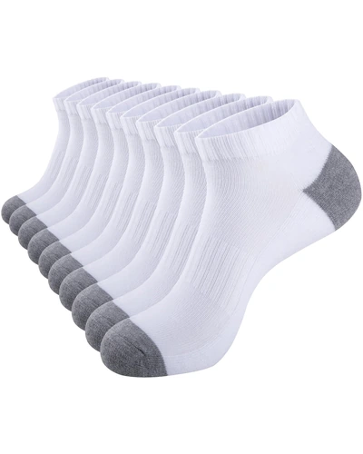 eallco 10 Pairs Mens Ankle Socks