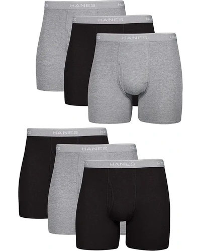 Hanes мужские боксеры 5 шт в упаковке