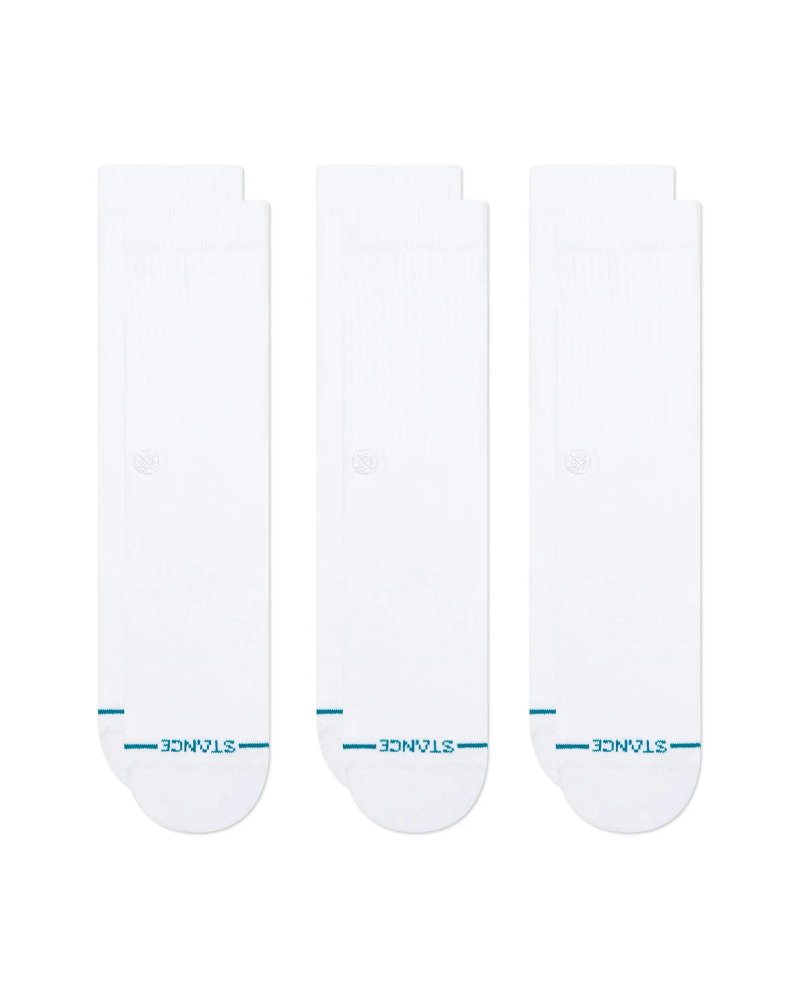Stance Icon Classic носки (набор 3 пары) — белый