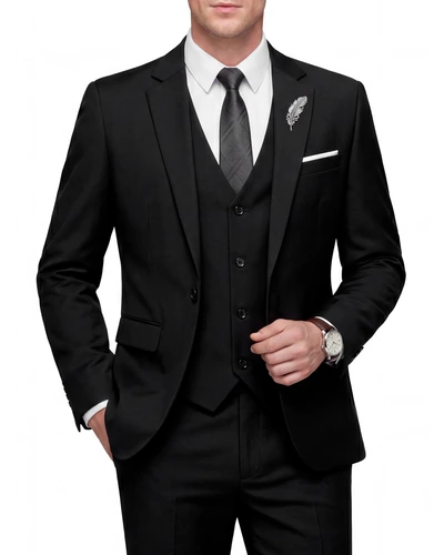WULFUL мужской костюм из 3 предметов slim fit