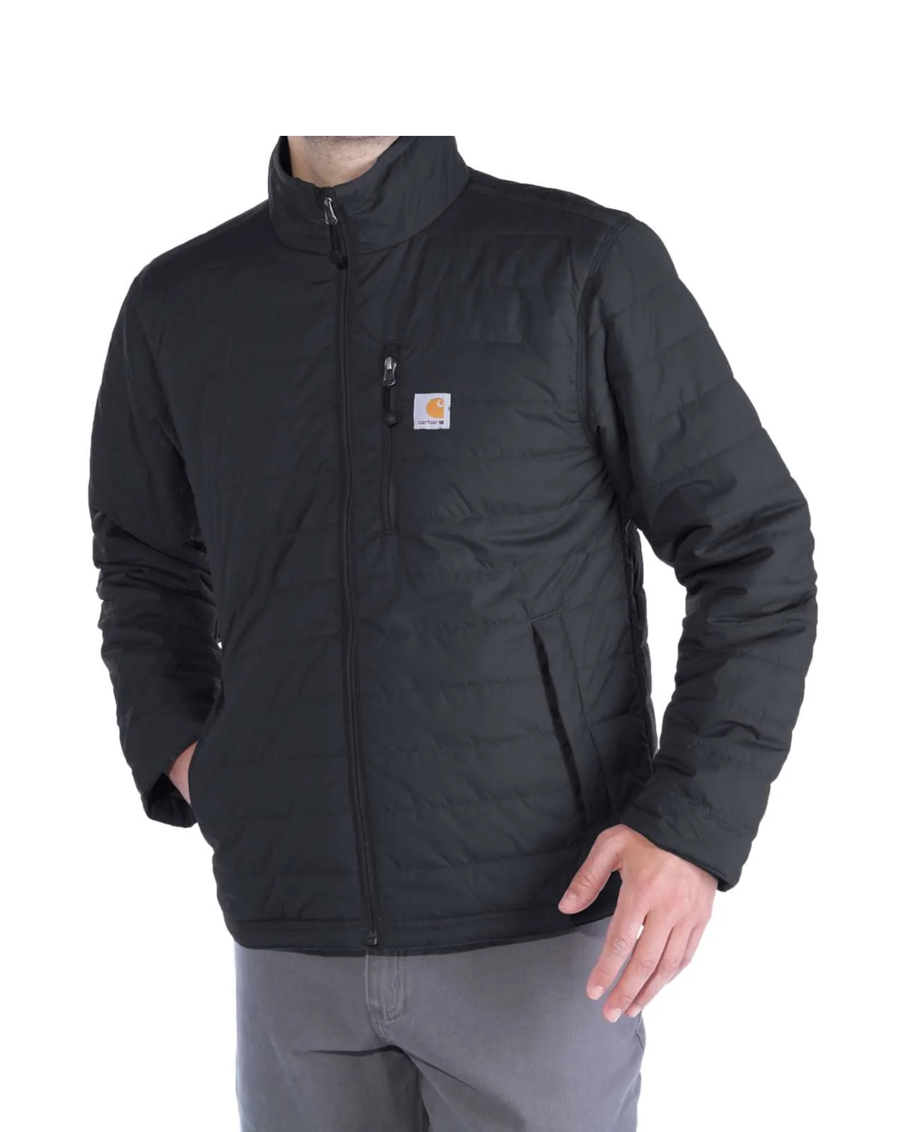Carhartt Gilliam мужская рабочая куртка — черный